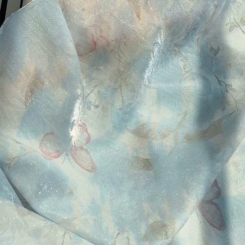 Sewing Fabric - Ткань с цифровым принтом в китайском