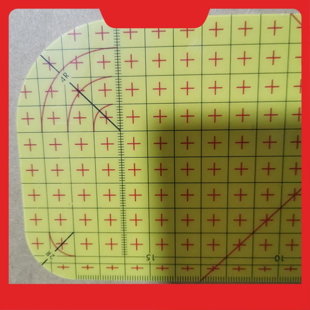 Quilting Ruler Square - 6-компонентная линейка для квилтинга, гладильная линейка,