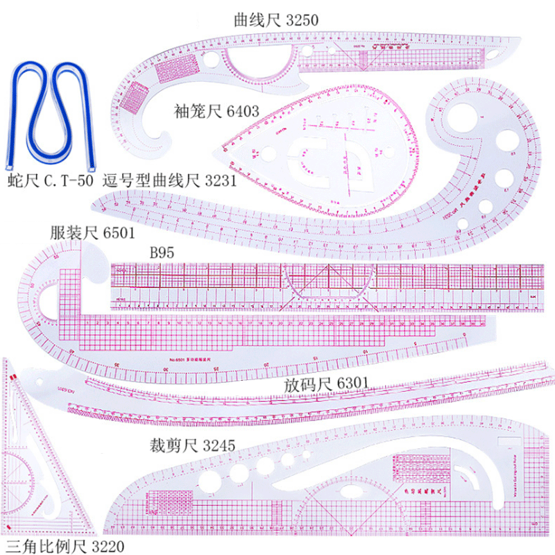 Quilting Ruler Square - 5/6/9 шт. набор портной измерительной линейки,