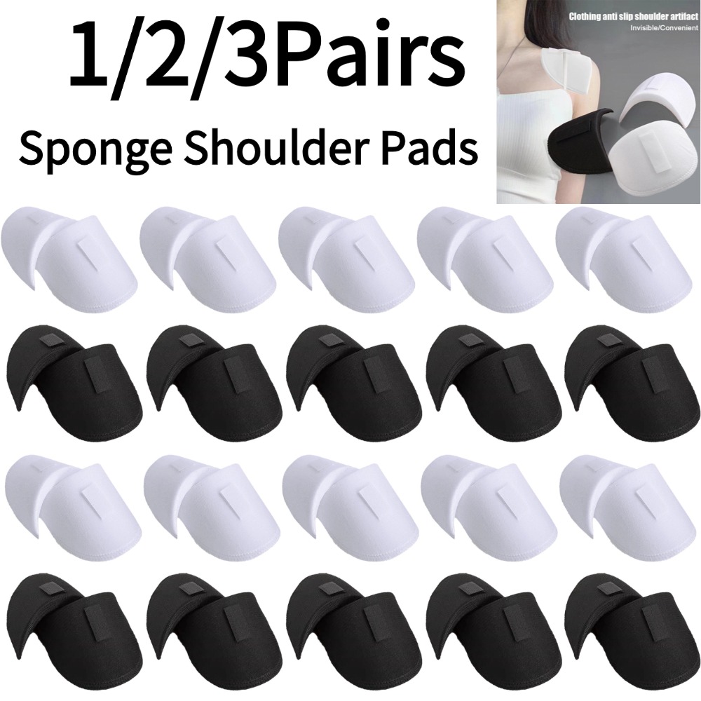 Shoulder Pad Set In - 1/2/3 пары пенопластовых губчатых наплечников, швейные