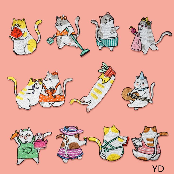 Sewing Id - Новое поступление, 10 шт., вышитая нашивка