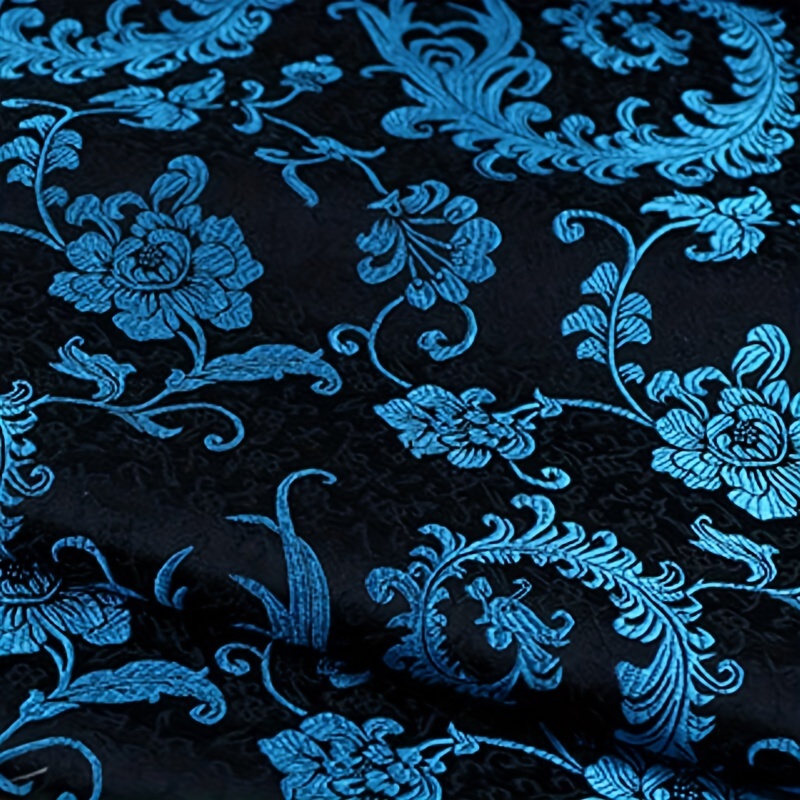 Sewing Fabric - Ткань с 3D-эффектом «Синий Феникс» —