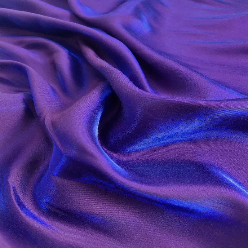 Sewing Fabric - Градиентная меняющая цвет стеклянная шелковая атласная