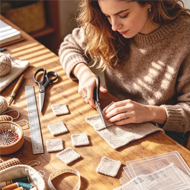Quilting Ruler Square - 8 шт. прозрачных акриловых квадратных линеек