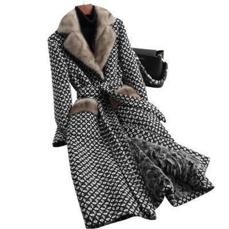 Женская зимняя одежда из искус – обзор и цена Sewing Tweed