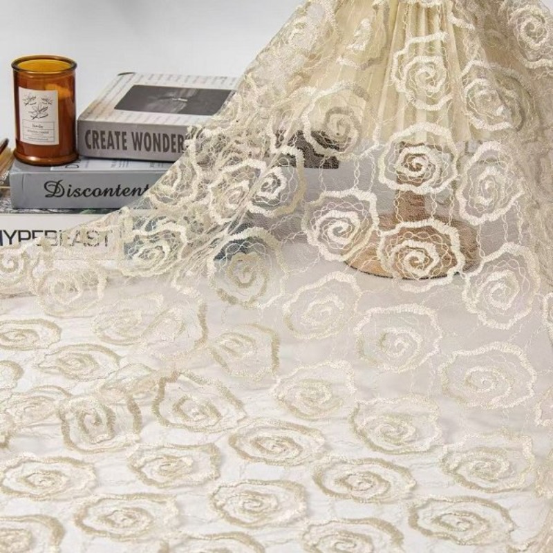 Вышитая тюлевая кружевная ткан – обзор и цена Sewing Fabric