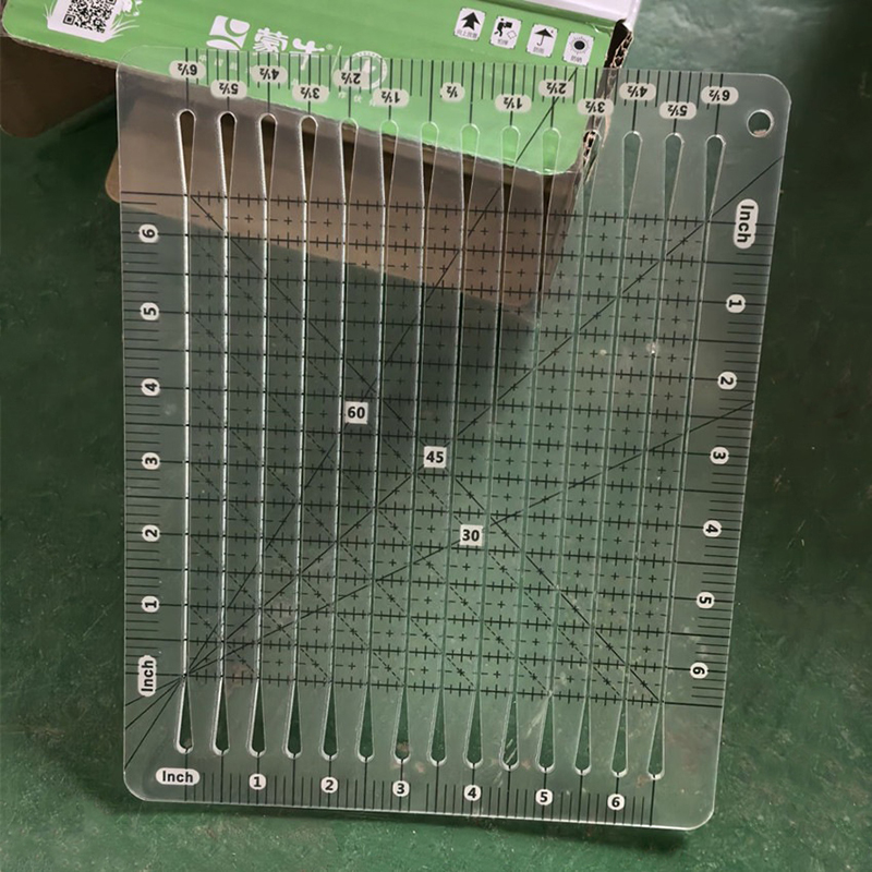 5 в 1: прозрачная акриловая ли – обзор и цена Quilting Ruler Square