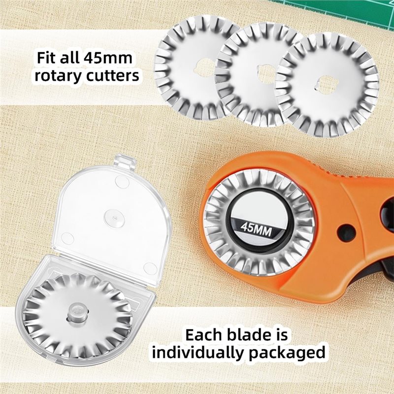 Сменные лезвия AAAF для ткани, – обзор и цена Rotary Cutter Fabric