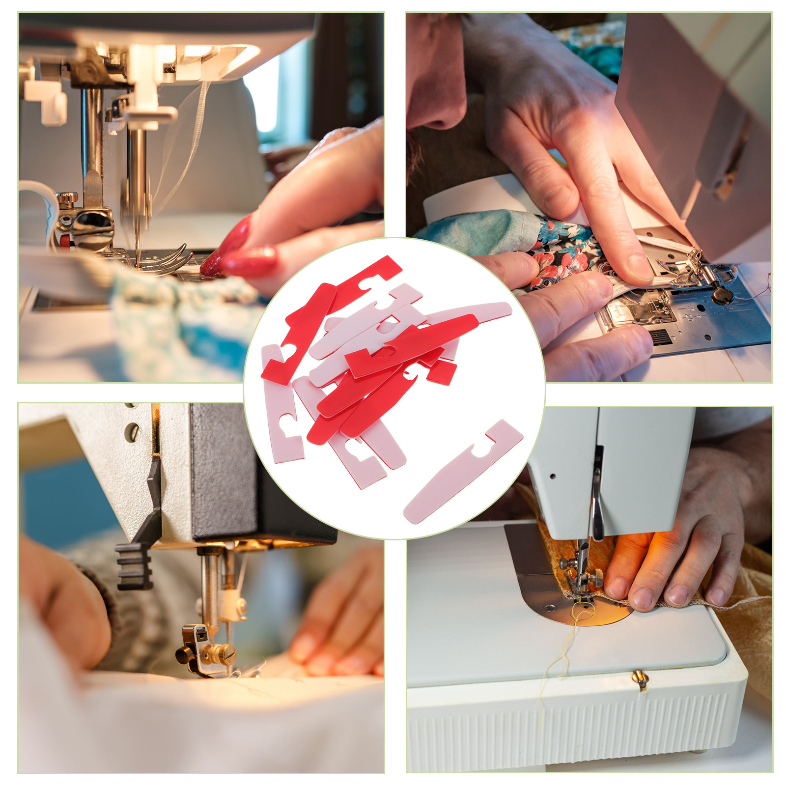 40 шт. пластиковых сменных нак – обзор и цена Sewing Machine Fabric