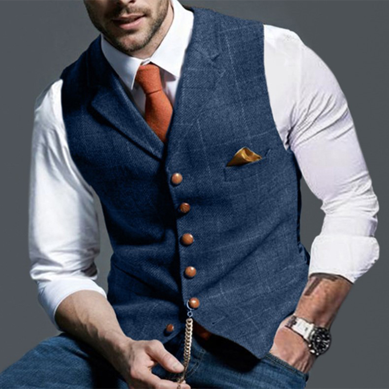 Модные мужские жилеты с лацкан – обзор и цена Sewing Tweed