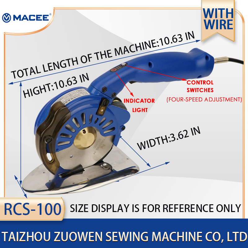 RCS-100 – роторный тканерезате – обзор и цена Rotary Cutter Fabric