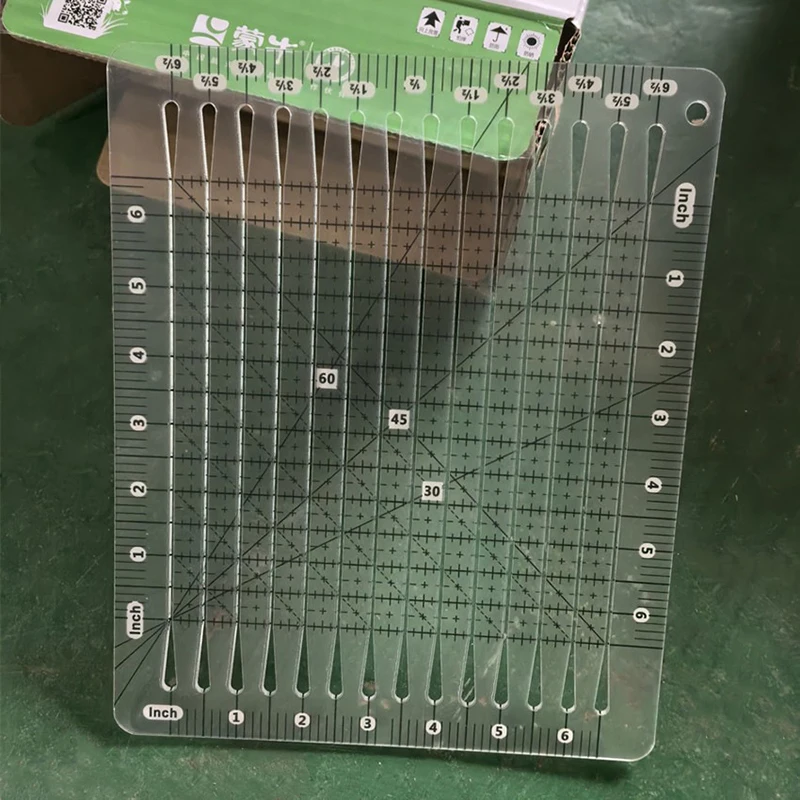 Линейка для резки одеял 5 в 1, – обзор и цена Quilting Ruler Square