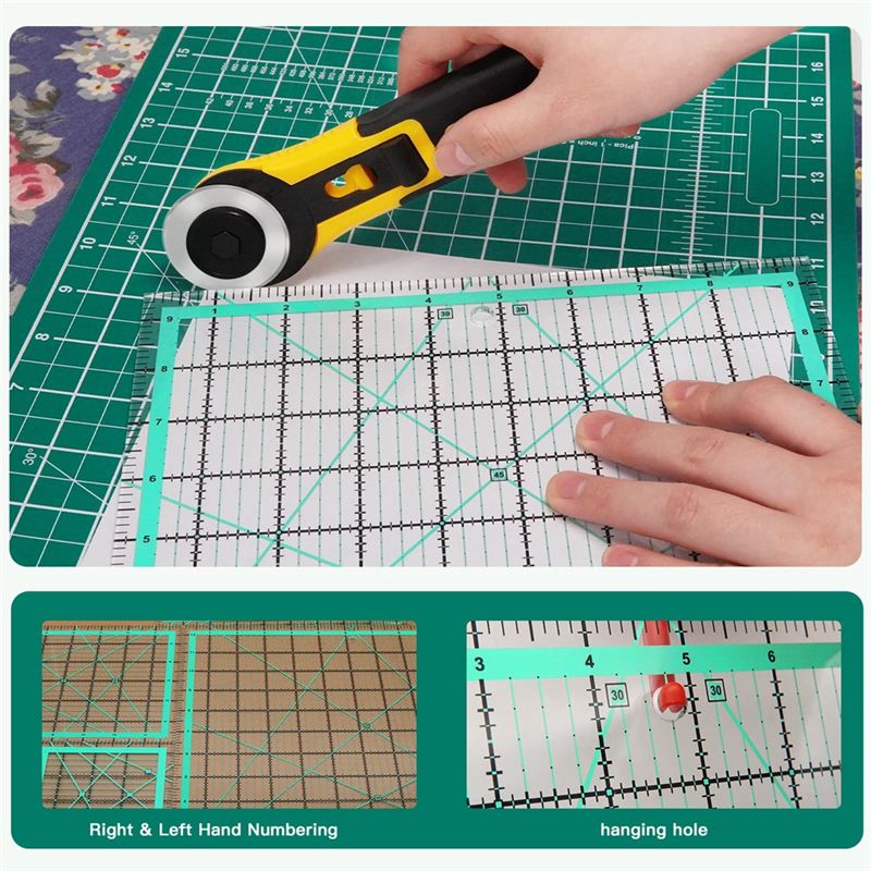 Набор из 4 квадратных линеек д – обзор и цена Quilting Ruler Square