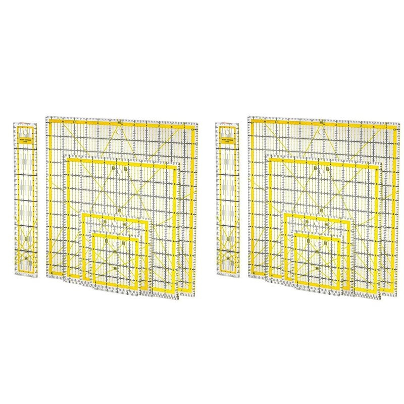 Набор из 10 акриловых линеек д – обзор и цена Quilting Ruler Square