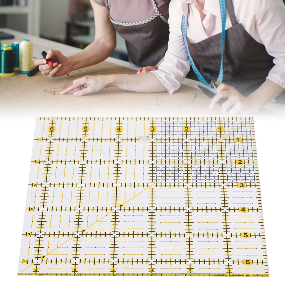 Прочная квадратная линейка для – обзор и цена Quilting Ruler Square