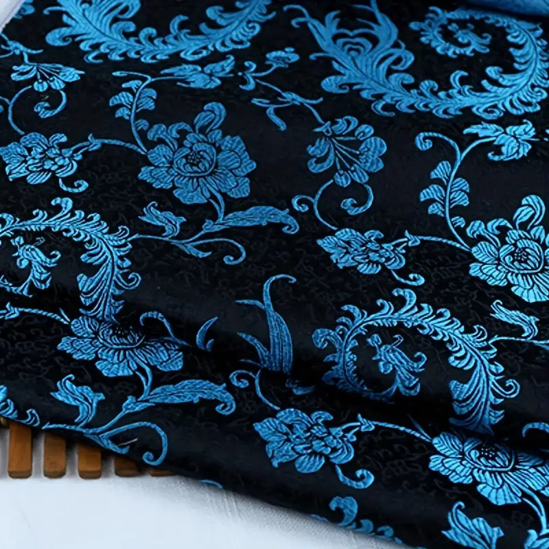 Ткань с 3D-эффектом «Синий Фен – обзор и цена Sewing Fabric