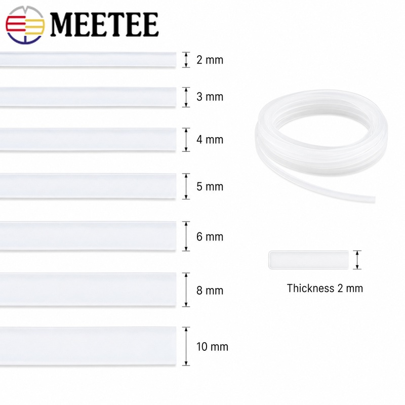 Meetee 10 метров прозрачный по – обзор и цена Textile Sewing Support