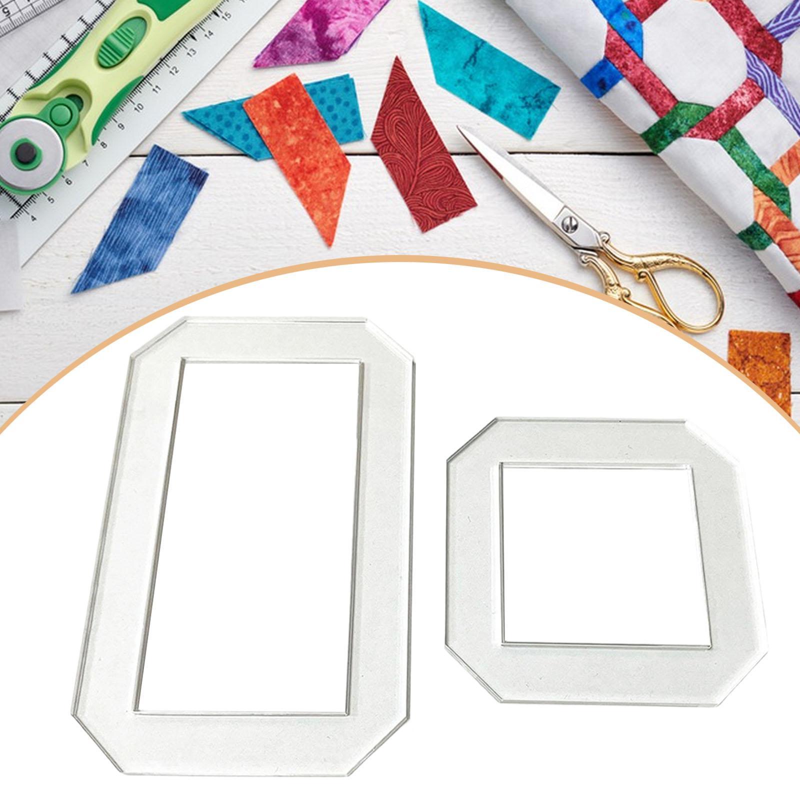 2 шт. трафареты для квилтинга, – обзор и цена Quilting Ruler Square