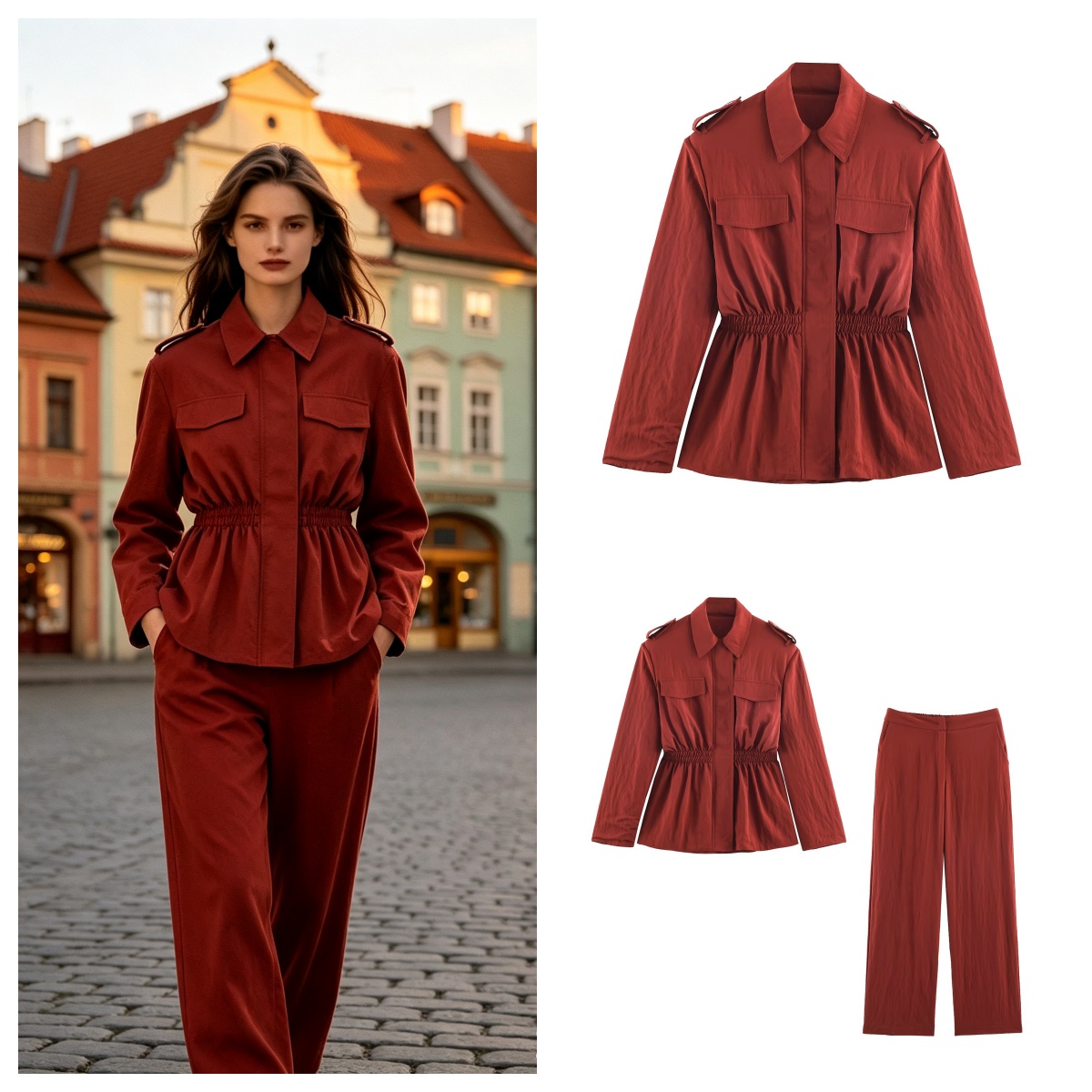 Женский комплект из двух предм – обзор и цена Shoulder Pad Set In
