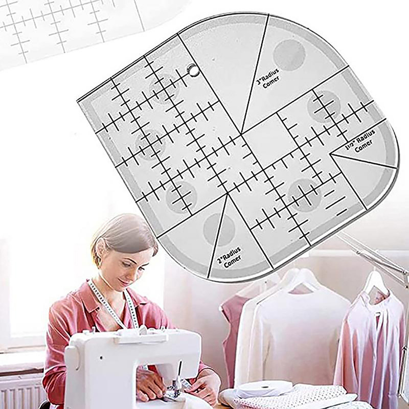 Резак для изогнутых углов, лин – обзор и цена Quilting Ruler Square